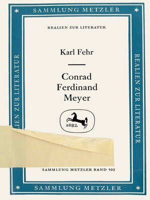 cover image of Conrad Ferdinand Meyer